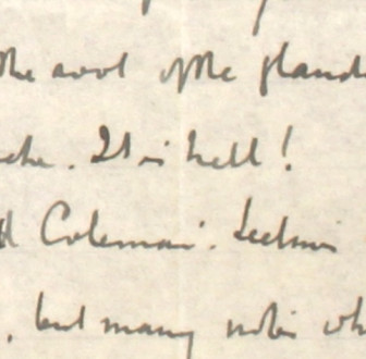 55 - Letter to Fred Bullock from Frederick Smith, 14 Dec 1922