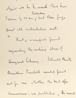 6 – 	Letter to Fred Bullock from Frederick Smith, 13 Feb 1913