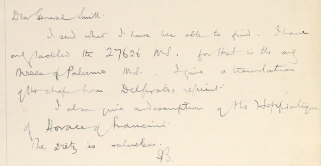 63 - Letter to Frederick Smith from Fred Bullock, 17 Jun 1913