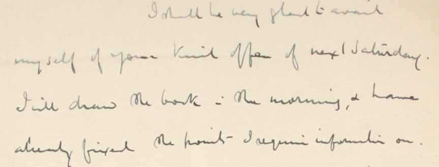 31 - Letter to Fred Bullock from Frederick Smith, 5 May 1914