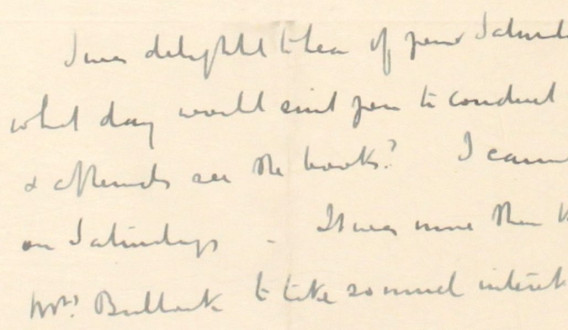 10 – Letter to Fred Bullock from Frederick Smith, 23 Jun 1919