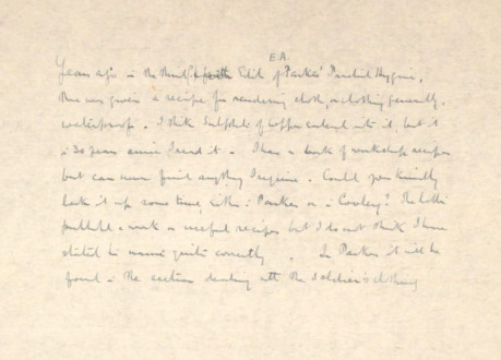 20 – Letter to Fred Bullock from Frederick Smith,  16 Nov 1919