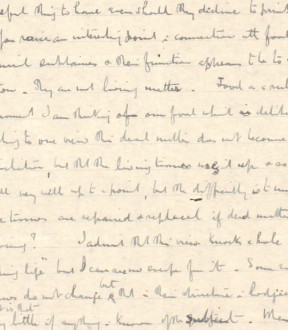 21 – Letter to Fred Bullock from Frederick Smith,  16 Nov 1919