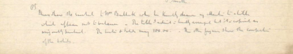 27 – Letter to Fred Bullock from Frederick Smith, 28 Dec 1919