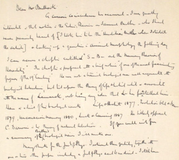 21 – Letter to Fred Bullock from Frederick Smith, 18 Mar 1920