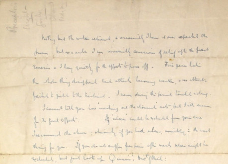 57 – Letter to Fred Bullock from Frederick Smith, 1 Oct 1920
