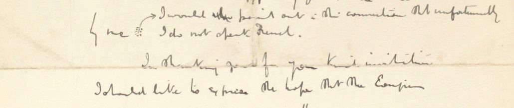 16 – Letter to Fred Bullock from Frederick Smith, 20 Jun 1921